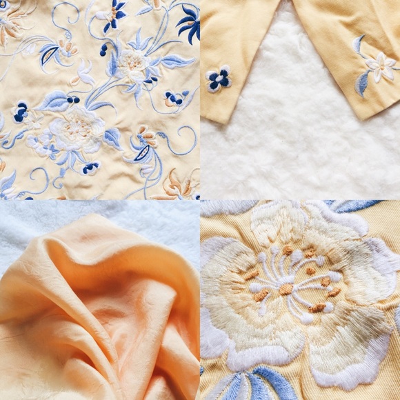 Tyler Boe Floral Embrodery Summery Skirt - Picture 3 of 4